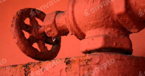 Preview: A Close Up Of A Red Pipe