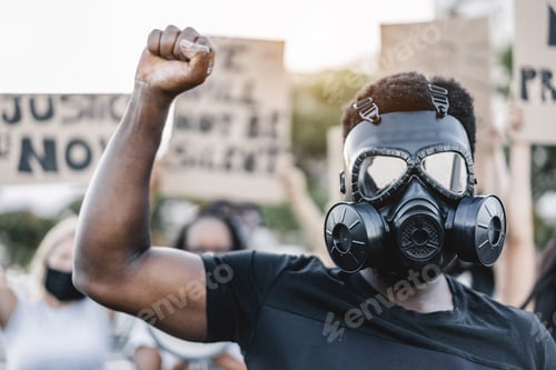 Preview: People From Different Culture And Races Protest On The Street For Equal Rights - Demonstrators