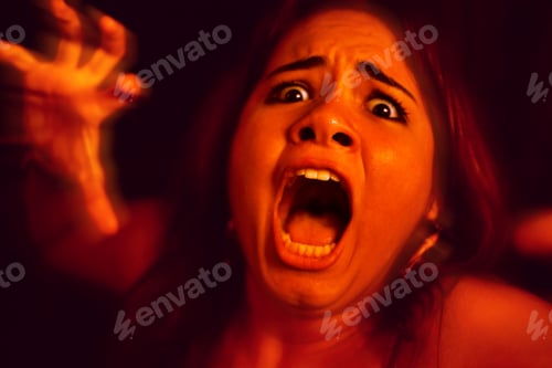 Preview: Young Hispanic Girl Scared Terrified