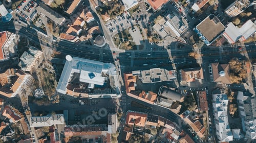Preview: An Aerial Shot Of A City