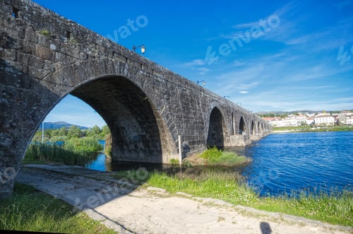 Preview: The Bridge Over The River Lima In Portugal