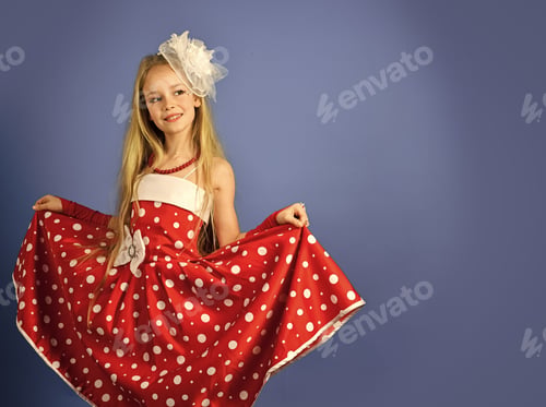 Preview: Child Childhood Children Happiness Concept. Hairdresser And Barbershop. Hairdresser, Long Hair Of