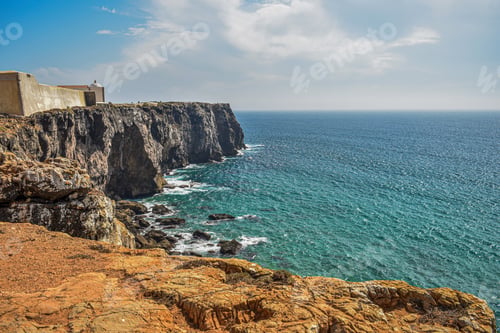Preview: A Beautiful Shot Of A Rocky Beach