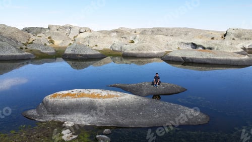Preview: Lake In Marcahuasi, Travel And Tourism In The Mountains Of Lima - Peru