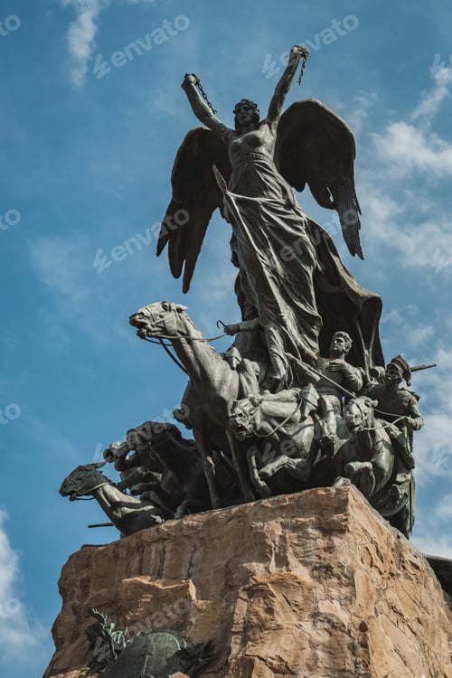 Preview: A Monument To The Army Of The Andes In Mendoza, Argentina.