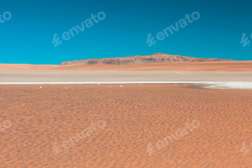 Preview: A Picture Of A Lake Against Mountains In Eduardo Avaroa Andean Fauna National Reserve