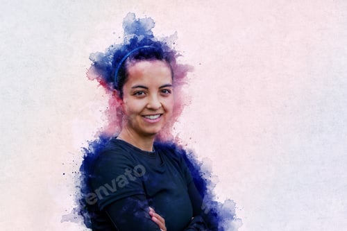 Preview: Shot Of A Beautiful, Confident Young Female Soccer Player