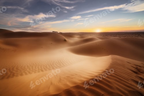 Preview: The Magic Of The Sunset Over Sahara Dunes
