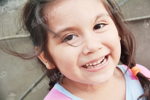 Preview: Charming Latin Little Girl Smiling