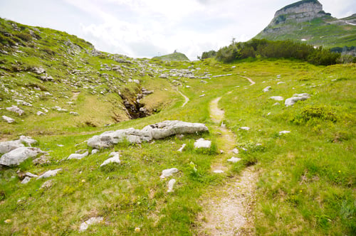 Preview: A Footpath In The Middle Of Beautiful Austrian Hills
