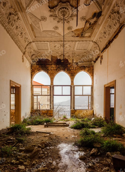Preview: Abandoned Mansion In Beirut Lebanon