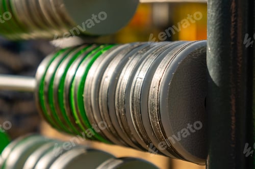 Preview: A Closeup Shot Of A Big Abacus At The Playground