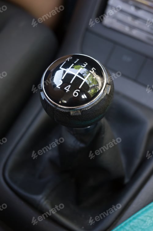Preview: A Vertical Closeup Shot Of A Gear Stick