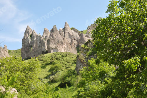 Preview: A Landscape View Of Green Hills