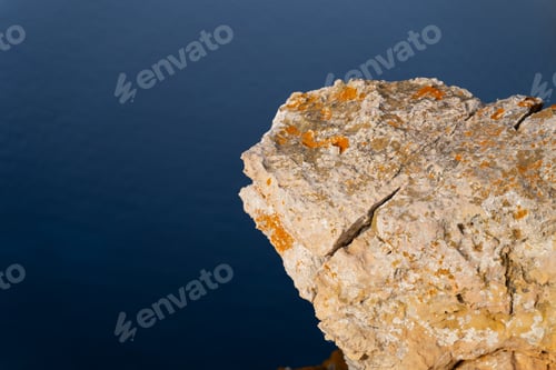 Preview: A Beautiful Shot Of Rocky Cliffs Of The Sea On A Sunny Day