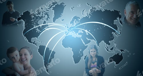 Preview: People Interconnected Over The World