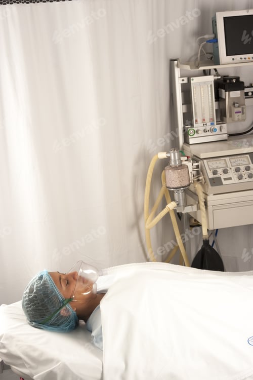 Preview: Beautiful Patient Receives Anaesthetic In Hospital