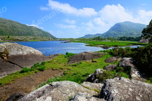 Preview: View Of Upper Lake And Peaks In Killarney National Park, Ring Of Kerry, Ireland