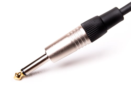 Preview: Audio Cable On A White Background