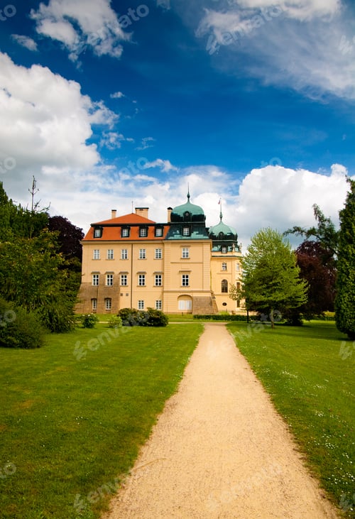 Preview: Czech Castle - Lany. Beautiful Park.