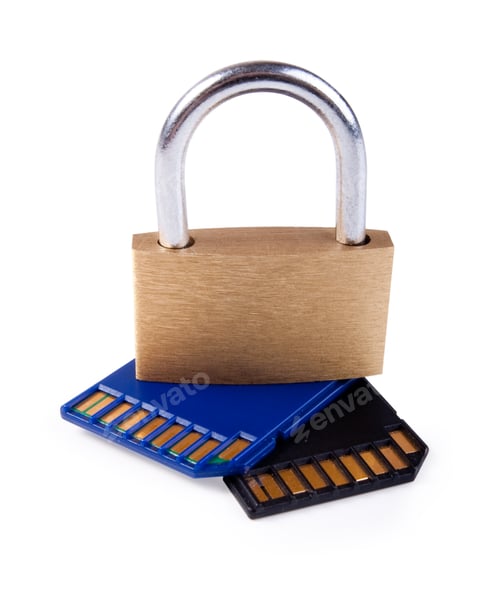 Preview: Sd Memory Card With Padlock