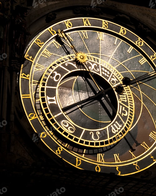 Preview: Orloj. Famous Astronomical Clock In Prague, Czech Republic.