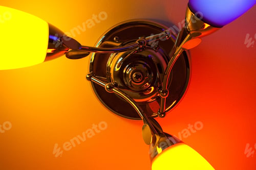 Preview: Colorful Electric Chandelier Lamp
