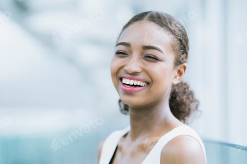 Preview: Portrait Of An Attractive Young Business Woman With A Smiling Face