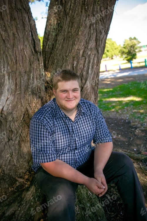 Preview: Young Man At The Park.