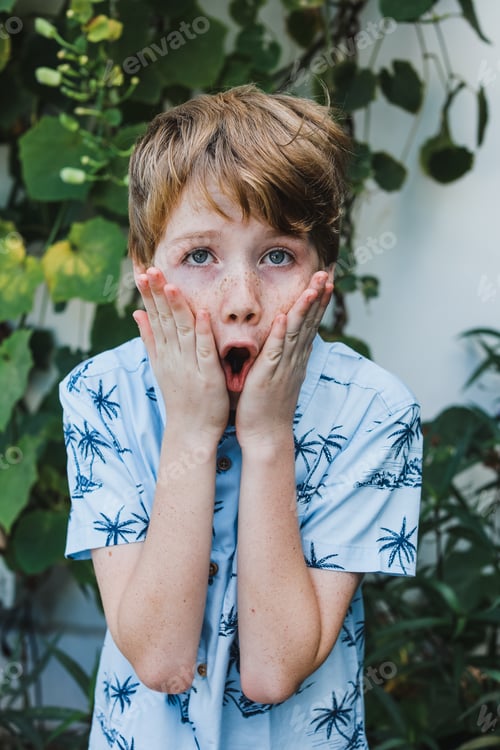 Preview: Portrait Of A Happy Young Boy.