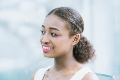Preview: Portrait Of An Attractive Young Business Woman With A Smiling Face