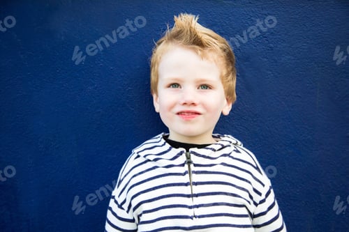 Preview: Portrait Of A Happy Young Boy.