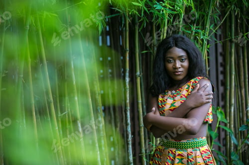 Preview: African Woman In The Jungle.