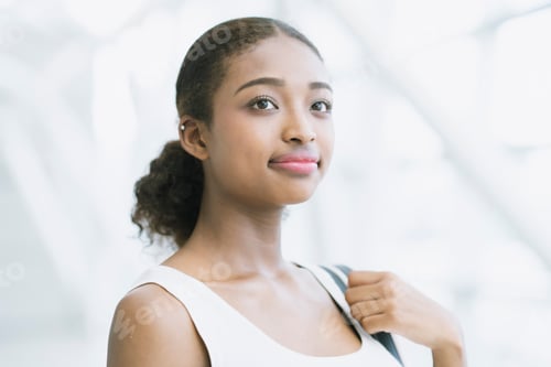 Preview: Portrait Of An Attractive Young Business Woman With A Smiling Face