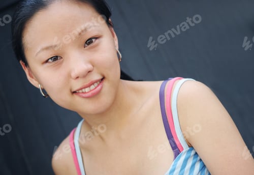 Preview: Gorgeous Korean Woman Smiling