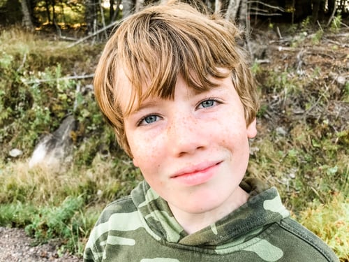 Preview: Portrait Of A Happy Young Boy.