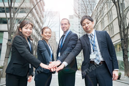 Preview: Business Team Piling Up Hands