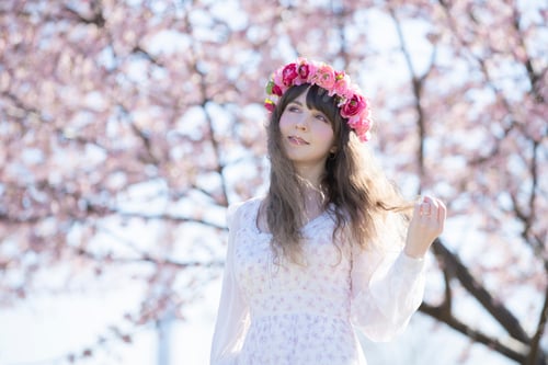Preview: Woman Under The Cherry Tree