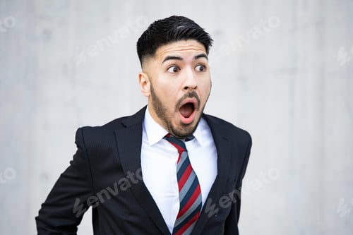 Preview: Young Businessman Shocked By Making A Mistake