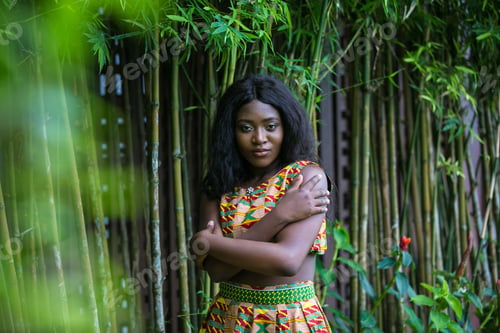 Preview: African Woman In The Jungle.