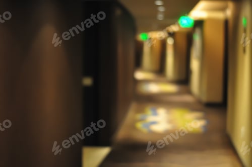 Preview: Blur Luxurious Interior, Abstract Blur Background For Web Design With Instagram Style Filter.