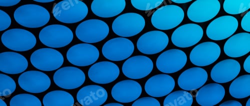 Preview: Study Of Patterns And Vibrant Blue