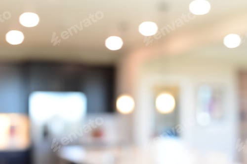 Preview: Blurred Luxurious Interior, Abstract Blur Background For Web Design. Instagram Style.
