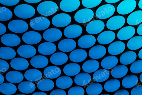 Preview: Study Of Patterns And Vibrant Blue