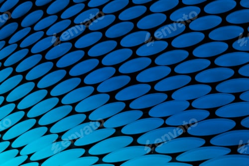 Preview: Study Of Patterns And Vibrant Blue