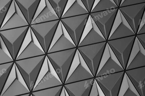 Preview: Black And White Presentation Of Abstract Geometrical Patterns And Lines