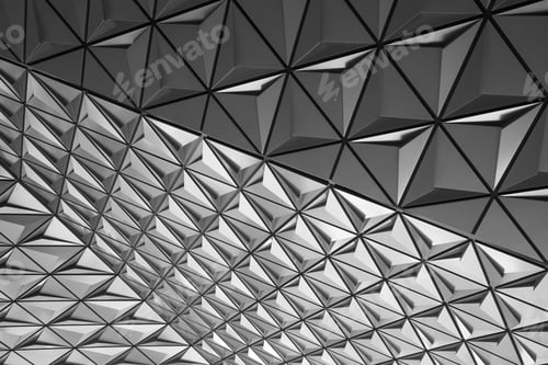 Preview: Black And White Presentation Of Abstract Geometrical Patterns And Lines