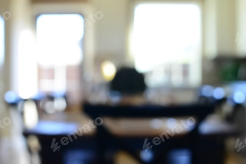 Preview: Blurred Luxurious Interior, Abstract Blur Background For Web Design.