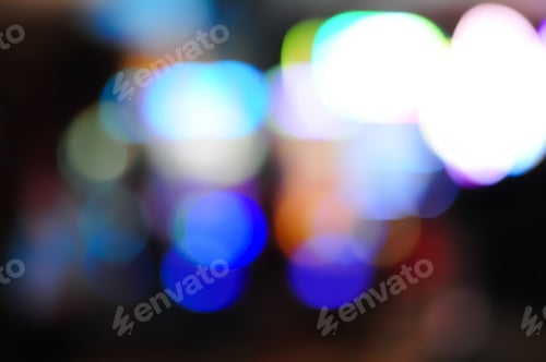 Preview: Blur Focus In Casino. Abstract Background In Vegas Nevada. Blur Background.