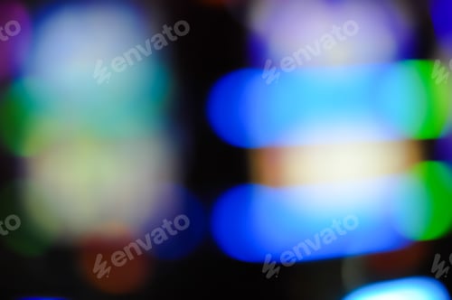 Preview: Blur Focus In Casino. Abstract Background In Vegas Nevada. Blur Background.